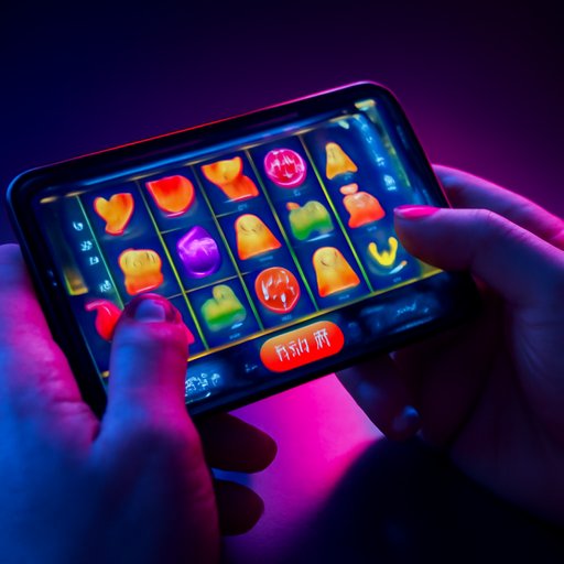 online slots real money mobile app menu beside live gaming options
